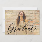 Aankondiging van het Afstuderen Artsy (Voorkant)