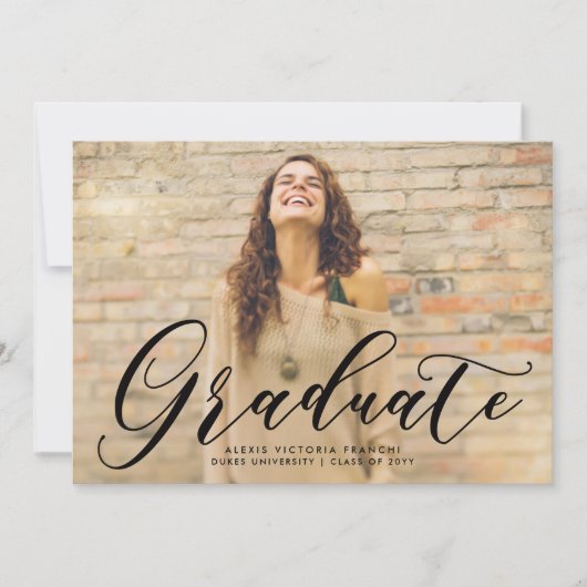 Aankondiging van het Afstuderen Artsy (Voorkant)