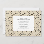 Aankondiging van het Afstuderen Artsy (Achterkant)