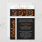 Aankondiging van het Afstuderen Cute Elegant/Uitno (Voorkant)