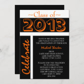 Aankondiging van het Afstuderen Cute Elegant/Uitno (Voorkant / Achterkant)