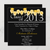 Aankondiging van het Afstuderen Cute Elegant/Uitno (Voorkant / Achterkant)