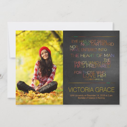 Aankondiging van het Afstuderen is niet waargenome (Voorkant)