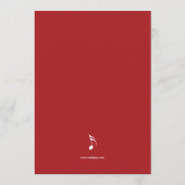 Aankondiging van het Afstuderen Music Major Grand (Achterkant)