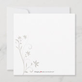 Aankondiging van het Afstuderen "Pastel Floral" (l (Achterkant)