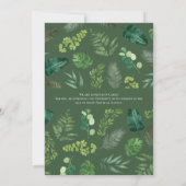 Aankondiging van het Afstuderen Tropische botanisc (Achterkant)