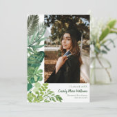 Aankondiging van het Afstuderen Tropische botanisc (Staand voorkant)