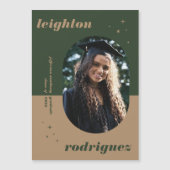 Aankondiging van het Afstuderen van Cool Magnet Ro (Voorkant)