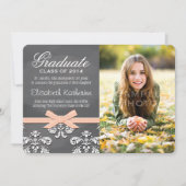 Aankondiging van het Afstuderen van Coral Bow Chal (Voorkant)