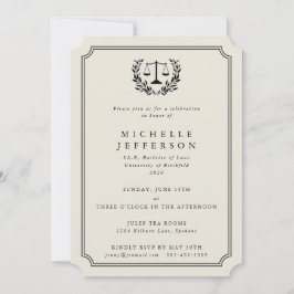 Aankondiging van het Afstuderen van Cream Law Scho