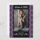 Aankondiging van het Afstuderen van Damask/Party I (Voorkant)