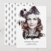 Aankondiging van het Afstuderen van de Bekleding v (Voorkant / Achterkant)