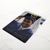 Aankondiging van het Afstuderen van de folie Caduc (Gedraaid)