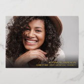 Aankondiging van het Afstuderen van de Folie van d (Voorkant)