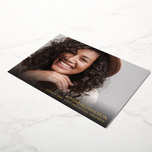 Aankondiging van het Afstuderen van de Folie van d (Gedraaid)