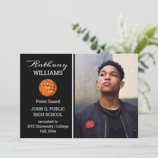 Aankondiging van het Afstuderen van de Foto van Ba (Staand voorkant)