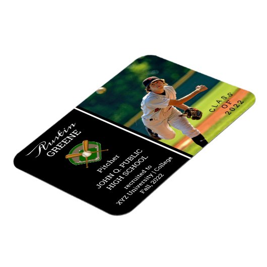 Aankondiging van het Afstuderen van de Foto van Ba Magneet (Linkerzijde)