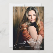 Aankondiging van het Afstuderen van de Foto van he (Voorkant)