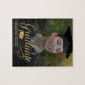 Aankondiging van het Afstuderen van de Foto van he Legpuzzel (Horizontaal)