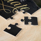 Aankondiging van het Afstuderen van de Foto van he Legpuzzel (Zijkant)