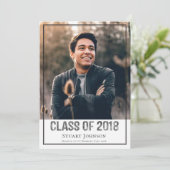 Aankondiging van het Afstuderen van de Foto van Ma (Staand voorkant)