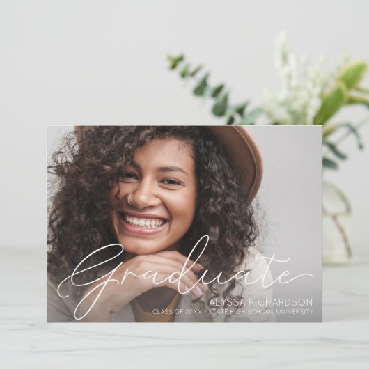 Aankondiging van het Afstuderen van de Foto van Sc (Staand voorkant)