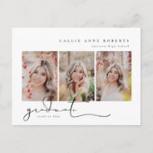 Aankondiging van het Afstuderen van de Foto van Sc Briefkaart (Voorkant)