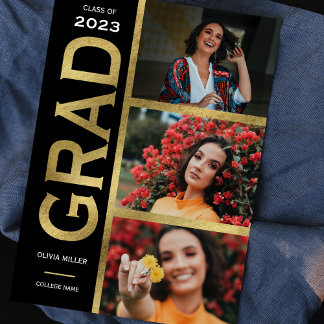 Aankondiging van het Afstuderen van de foto's van
