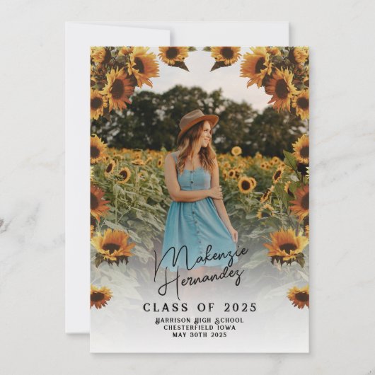 Aankondiging van het Afstuderen van de landelijke (Voorkant)