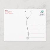 Aankondiging van het Afstuderen van de medische en (Achterkant)