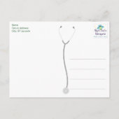 Aankondiging van het Afstuderen van de medische en (Achterkant)