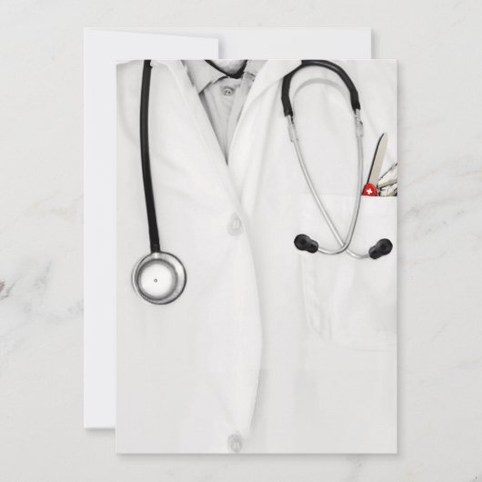 Aankondiging van het Afstuderen van de Medische Sc (Voorkant)