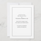 Aankondiging van het Afstuderen van de Medische Sc (Achterkant)