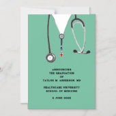 Aankondiging van het Afstuderen van de Medische Sc (Voorkant)