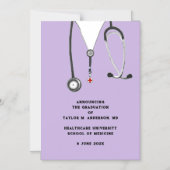 Aankondiging van het Afstuderen van de Medische Sc (Voorkant)