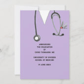 Aankondiging van het Afstuderen van de Medische Sc (Voorkant)