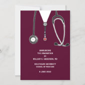 Aankondiging van het Afstuderen van de Medische Sc (Voorkant)