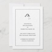 Aankondiging van het Afstuderen van de Medische Sc (Voorkant)