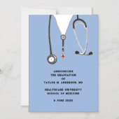 Aankondiging van het Afstuderen van de Medische Sc (Voorkant)