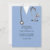 Aankondiging van het Afstuderen van de Medische Sc (Voorkant)