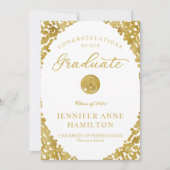 Aankondiging van het Afstuderen van de Medische Ve (Voorkant)