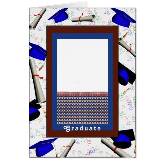 Aankondiging van het Afstuderen van de middelbare  (Voorkant)