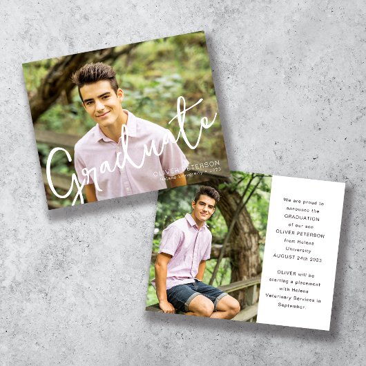 Aankondiging van het Afstuderen van de Overlay-out