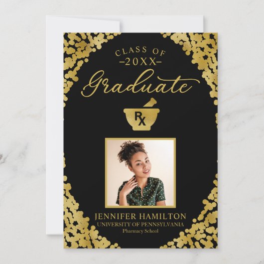 Aankondiging van het Afstuderen van de Pharmacy Sc (Voorkant)