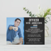 Aankondiging van het Afstuderen van de Politieacad (Staand voorkant)