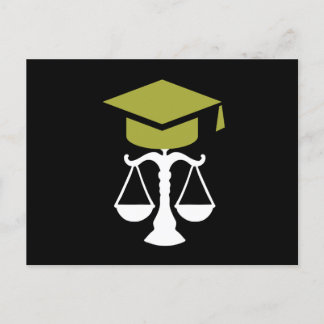 Aankondiging van het Afstuderen van de rechtenscho