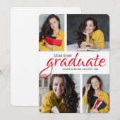 Aankondiging van het Afstuderen van de Rechthoek v (Voorkant / Achterkant)