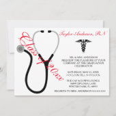 Aankondiging van het Afstuderen van de Stethoscoop (Voorkant)