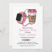 Aankondiging van het Afstuderen van de Stethoscoop (Voorkant / Achterkant)