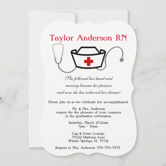 Aankondiging van het Afstuderen van de Stethoscoop (Voorkant)